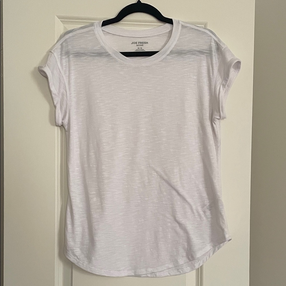 Joe Fresh Classic White Short Sleeve Tee